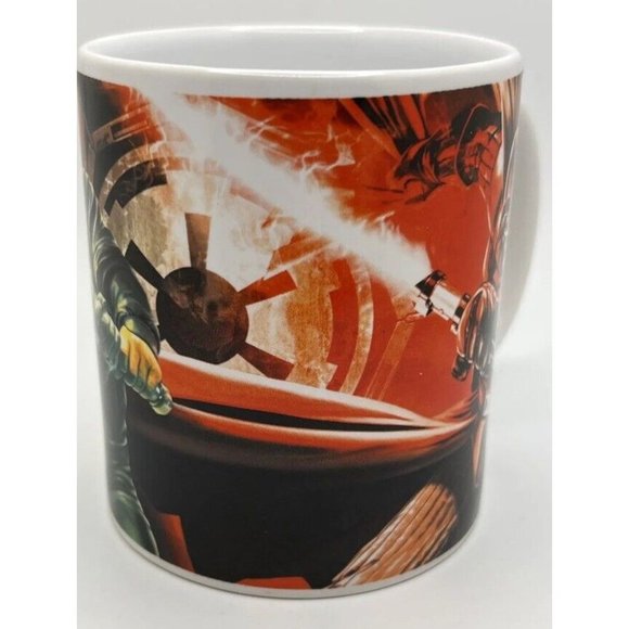 Star Wars Coffee Mug Galerie Lucas Film Licensed Luke Skywalker Darth Vader 2010 - Picture 5 of 7